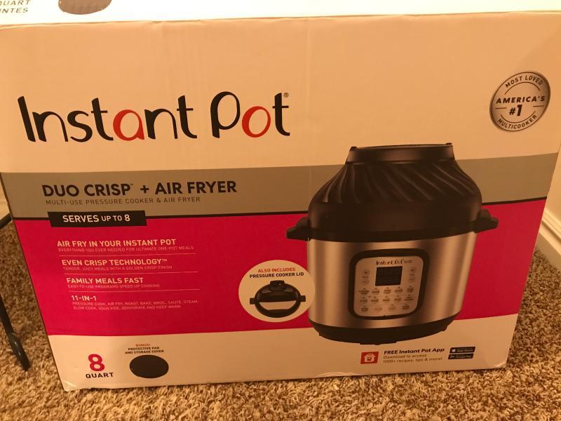 Instant Pot, Duo Crisp Pressure Cooker and Air Fryer - Zola