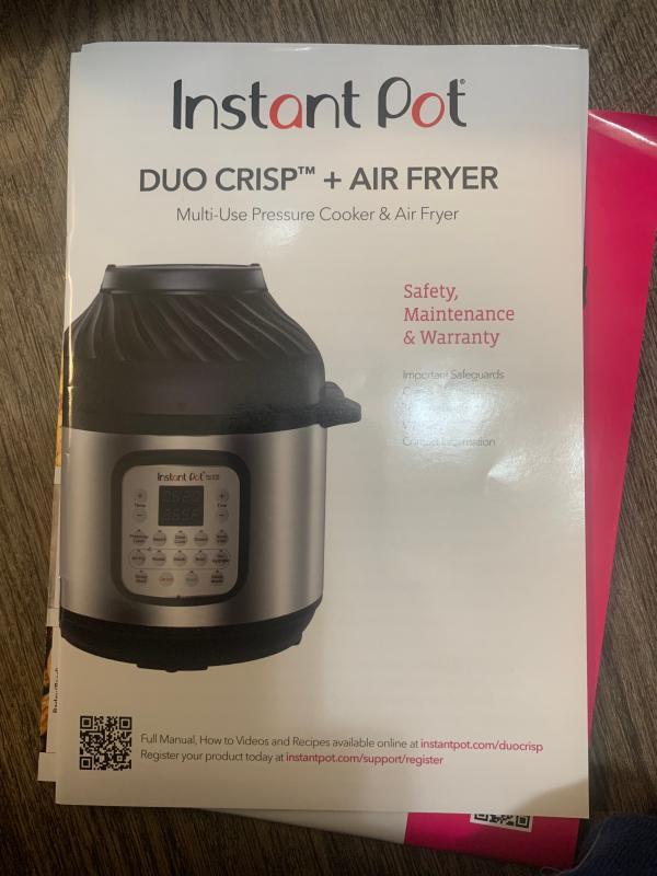 Reviews for Instant Pot 8 Qt. Silver Duo Crisp Air Fryer with EPC Combo