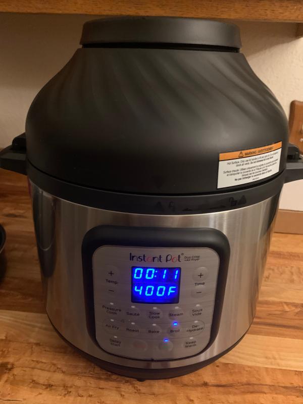 Instant Pot Duo Crisp and Air Fryer 6-quart Multi-Use Pressure