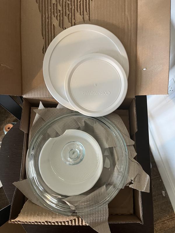 Corningware French White 6-Piece Ceramic Bakeware Set 1074887