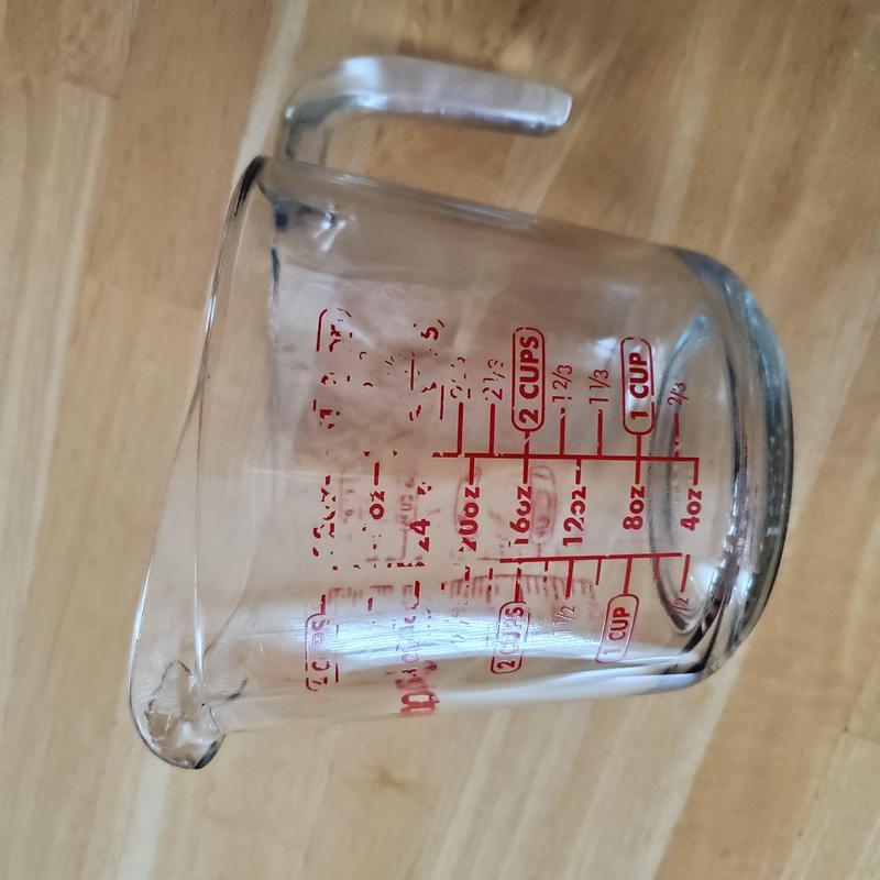 Purple Pyrex glass measuring cup: 20,700 ppm Lead (90 is unsafe*) +175 ppm  Cadmium. Yum! What are you baking with?