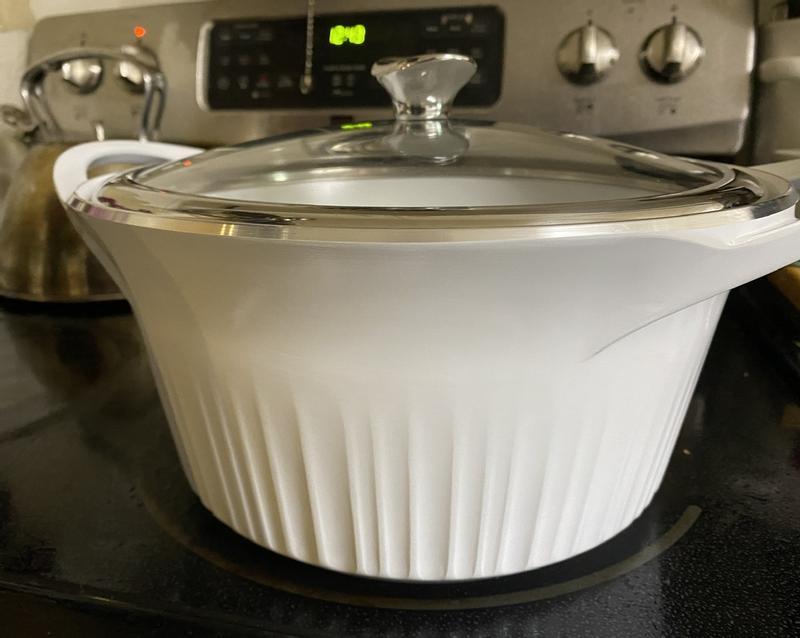 French White® QuickHeat 5.5-quart Dutch Oven with Lid