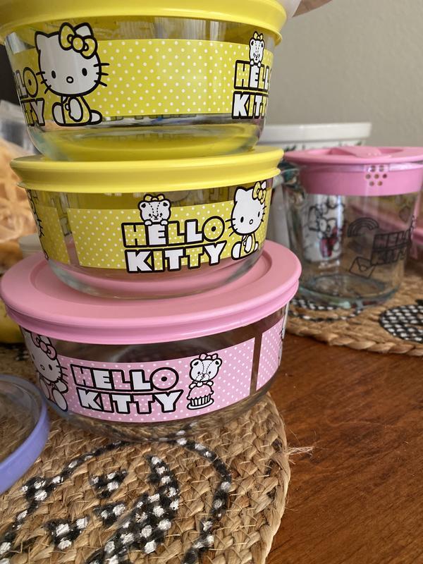 Yellow, Pink Tupperware Hello Kitty Bowl, Size: 700 Ml