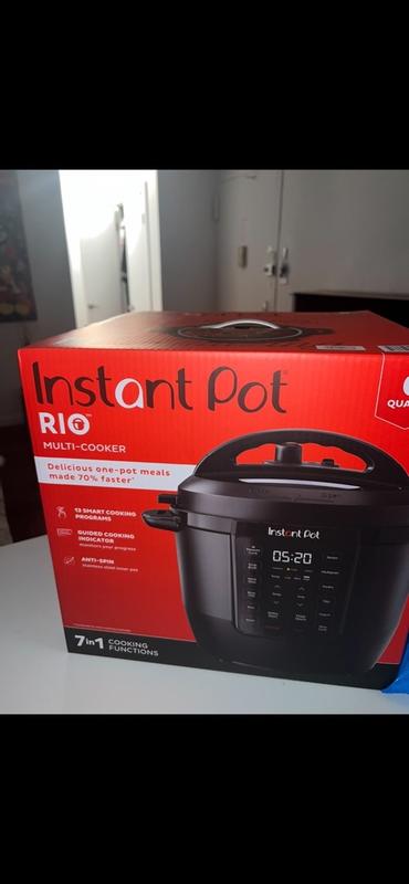 Instant Pot 112-2000-01 RIO Chef Series 6 Qt Pressure Cooker and Multi- Cooker