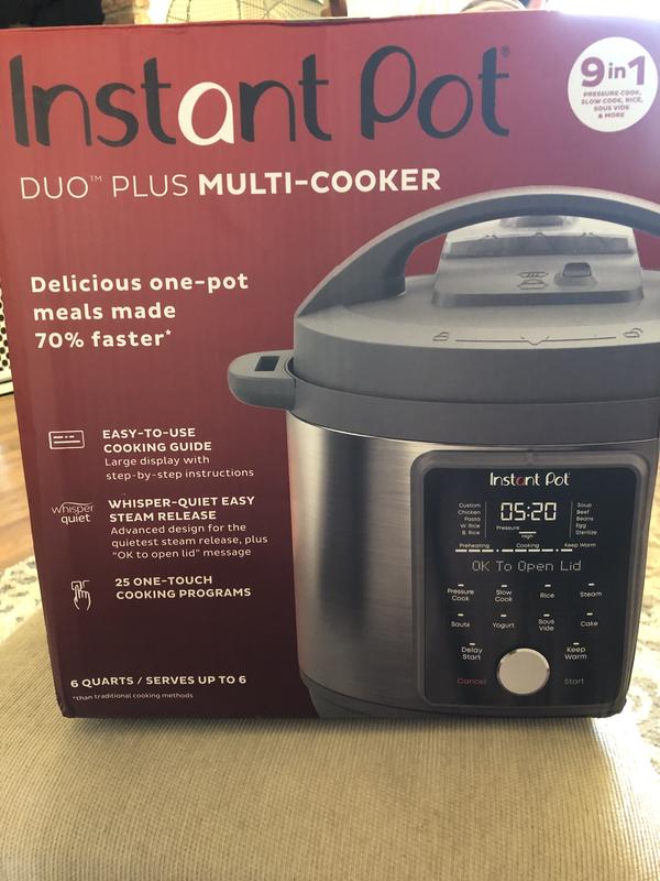 Instant Pot® Duo Plus Stainless Steel Digital Pressure Cooker, 1 ct - Foods  Co.