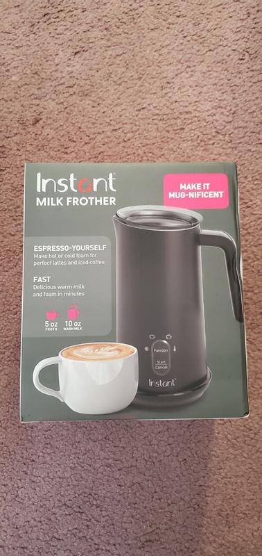 Instant Pot Instapot Hot & Cold Foam Electric Milk Frother 5 oz & 10 oz no  box