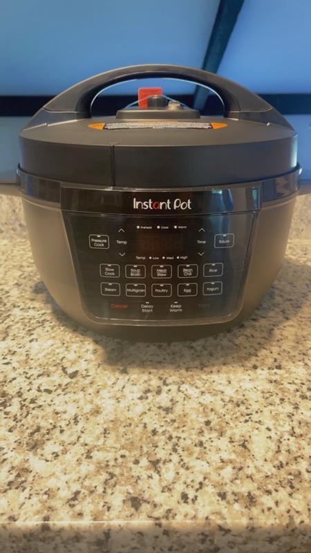 Instant Pot RIO WIDE Plus 7.5Qt 7-in-1 Electric Pressure Cooker &  Multi-Cooker Black 113-1020-01 - Best Buy