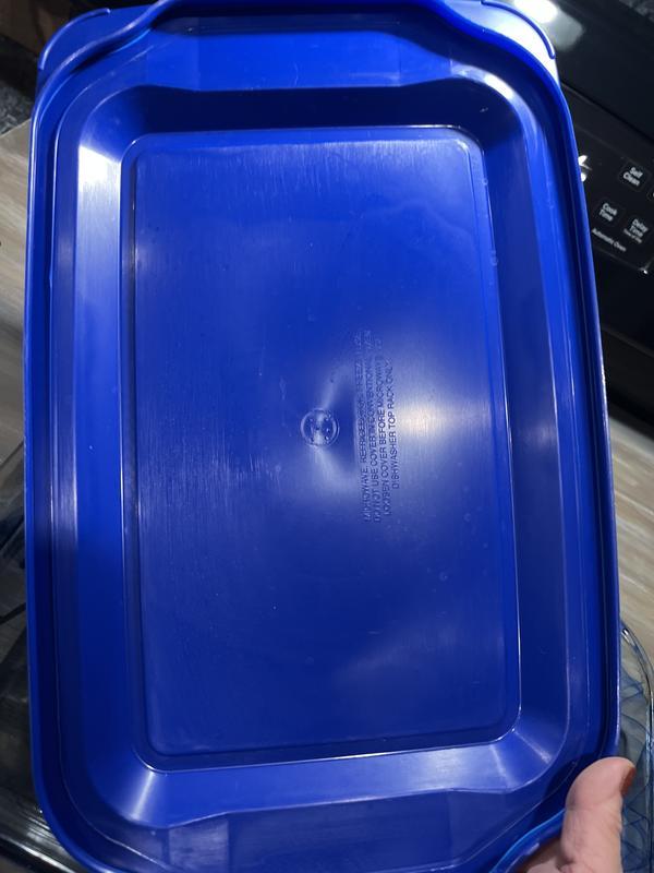 Blue Lid for Easy Grab® 8 Square Baking Dish