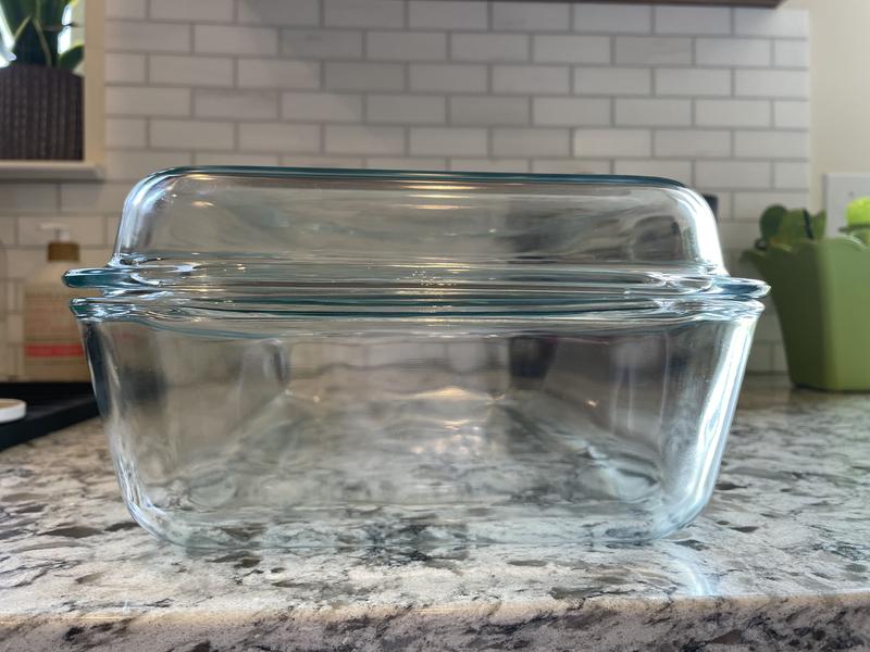 Pyrex Deep 5.2-Qt (9x13) 2-in-1 Glass Baking Dish with Glass Lid, Extra  Large Rectangular Baking Pan For Casserole & Lasagna, Dishwasher, Freezer