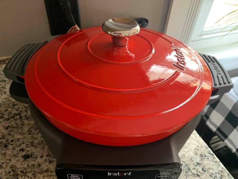 INSTANT POT Dutch Oven/Slow Cooker - Red - NEW - appliances - by owner -  sale - craigslist