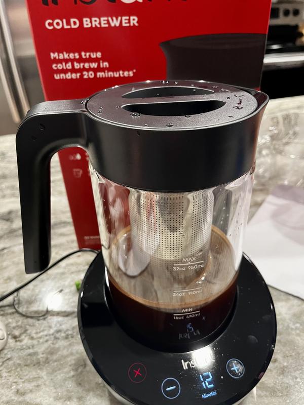 Williams Sonoma Instant Cold Brew Glass Coffee Maker, 32-Oz
