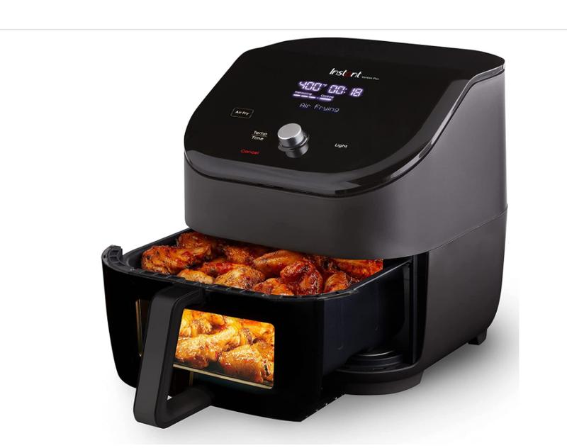 Instant Vortex 2 Qt Mini Air Fryer Oven 4-in-1 Oil-Less Cooker