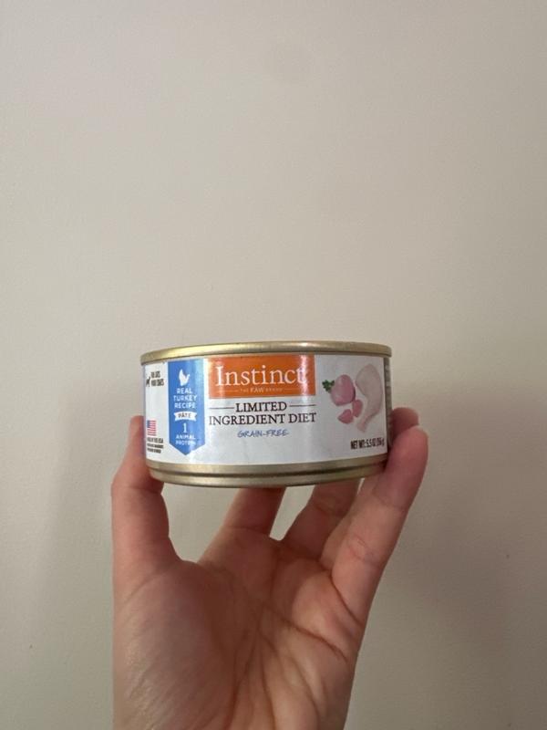 Limited Ingredient Diet Turkey Wet Cat Food Instinct Pet Food