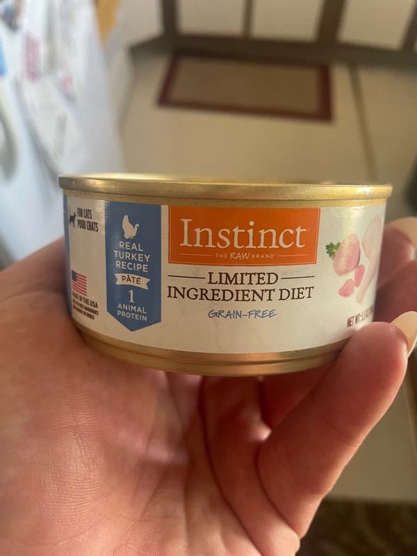 Nature's variety instinct limited ingredient turkey cat food best sale