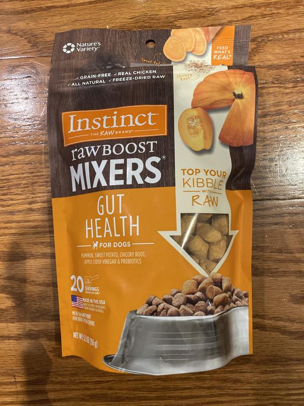 Instinct raw boost outlet mixers gut health