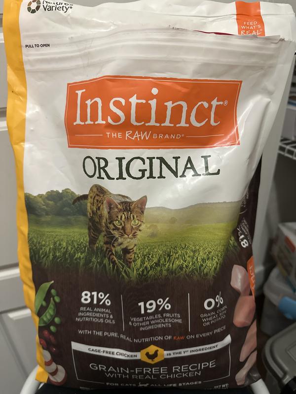 Instinct cat food ingredients best sale