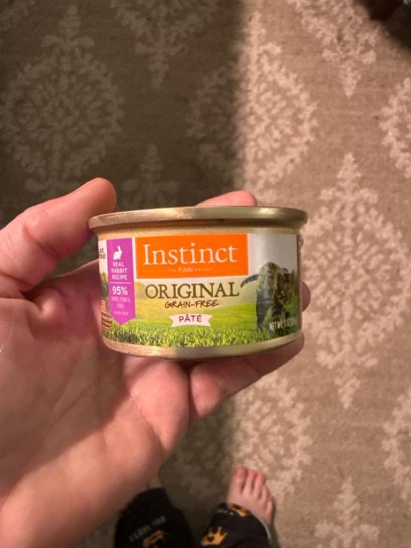 Instinct Flaked Rabbit Entree Wet Cat Food 5.5 oz. Can Instinct Pet Food