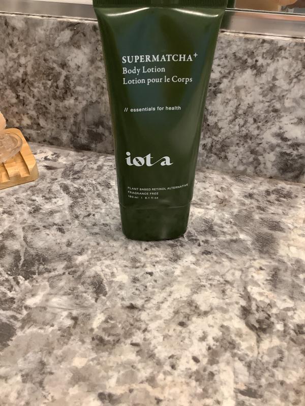 Customer photo for "Super matcha Body Lotion"