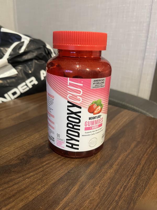 Hydroxycut Weight Loss Gummies for Women Strawberry Walgreens