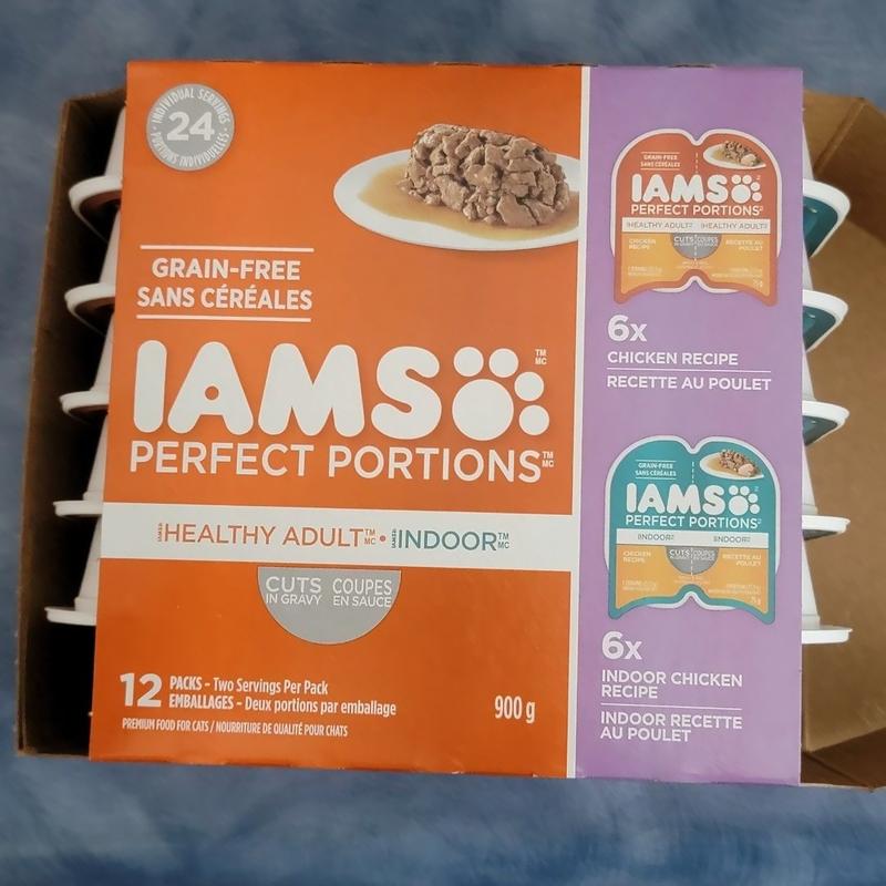 IAMS Perfect Portions Chicken Indoor Chicken Adult Wet Cat Food