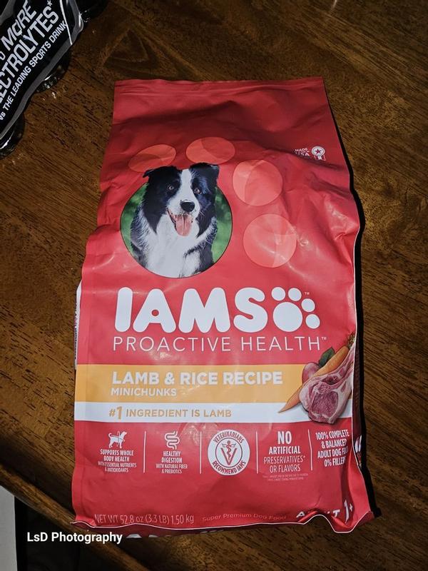 Iams lamb outlet dog food