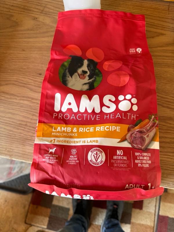 Iams Proactive Health Adult High Protein Lamb Rice Dry Dog Food