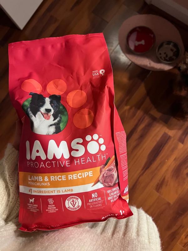 Iams ProActive Health Adult Lamb Meal and Rice Formula Dry Dog