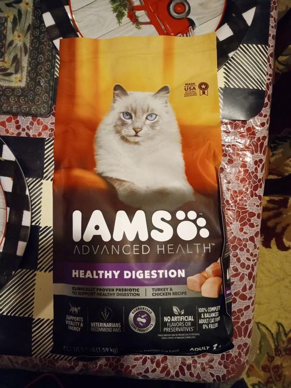 Iams healthy digestion shop cat food review