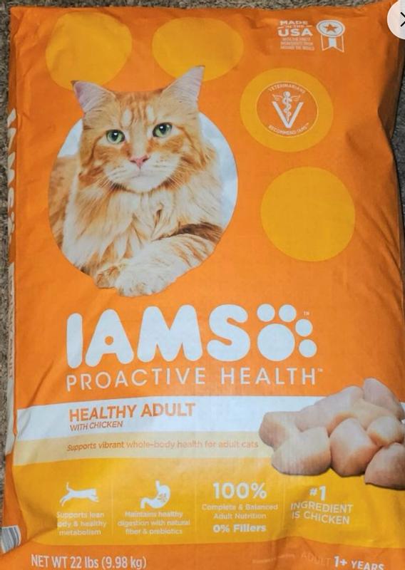 Iams ProActive Health Adult Original Chicken Recipe Dry Cat Food