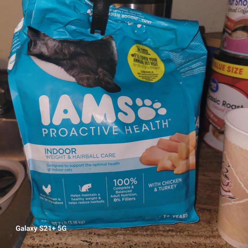 Iams Proactive Health Indoor Weight Control & Hairball Care Chicken 