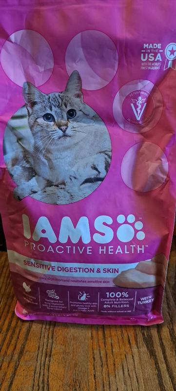 IAMS PROACTIVE HEALTH Adult Sensitive Digestion Skin Dry Cat