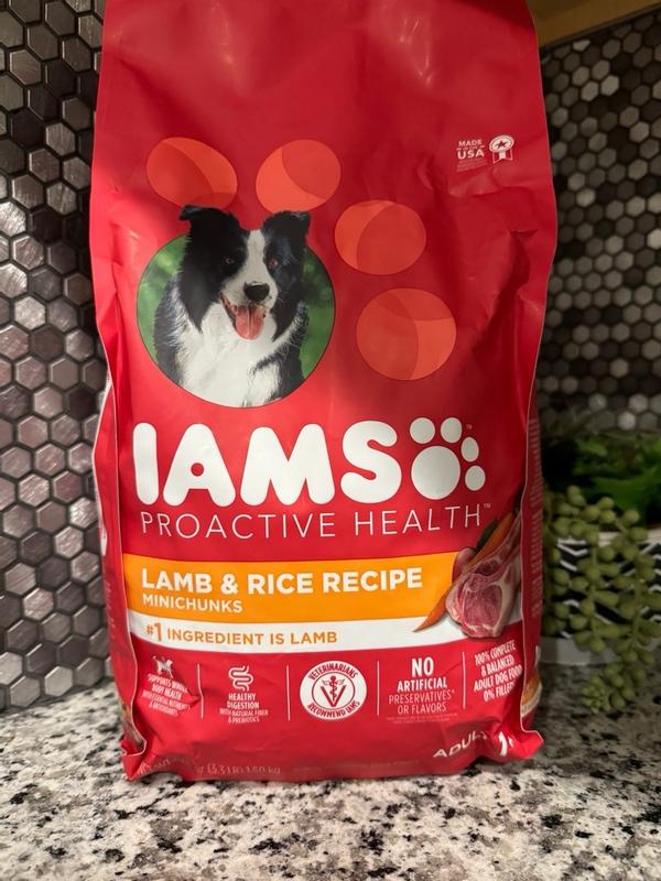 Iams ProActive Health Adult Lamb Meal and Rice Formula Dry Dog