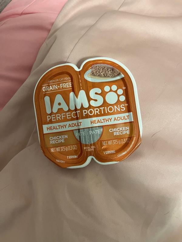 IAMS PERFECT PORTIONS Healthy Adult Grain Free Wet Cat Food Pat