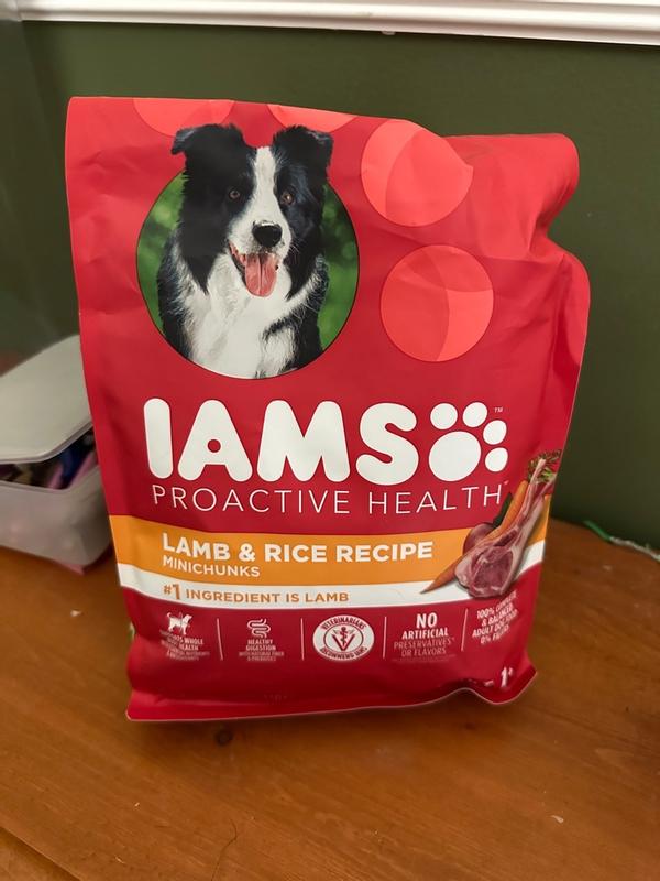 Iams ProActive Health Adult Lamb Meal and Rice Formula Dry Dog