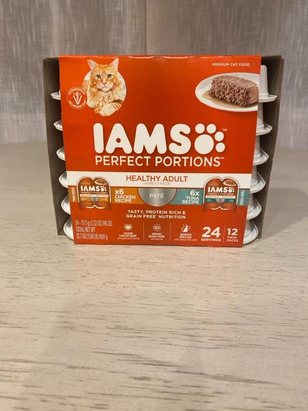 IAMS PERFECT PORTIONS HEALTHY ADULT PATE TUNA RECIPE