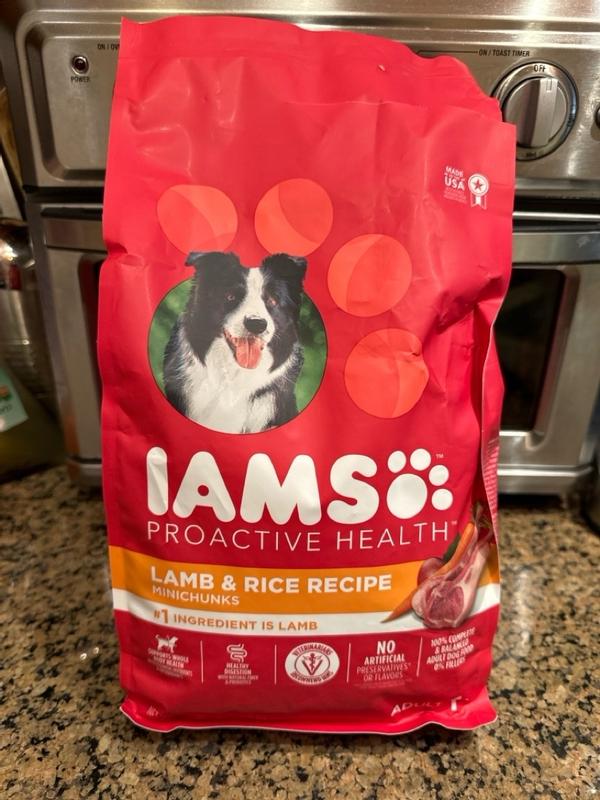 IAMS MINICHUNKS LAMB RICE