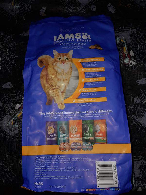 IAMS Healthy Enjoyment Dry Cat Food Chicken Salmon Recipe 6 lb