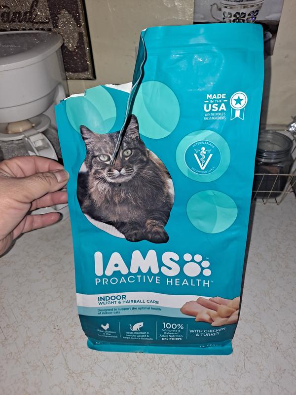 Iams clearance cat hairball