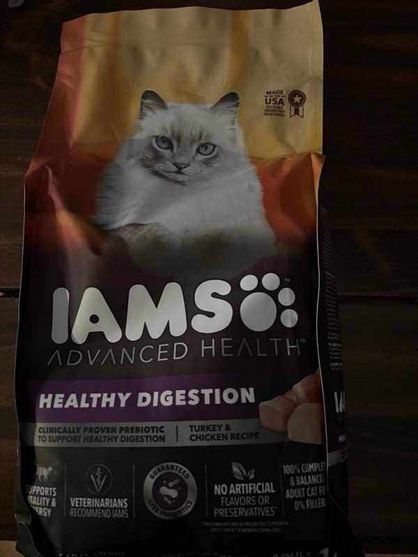 Iams healthy digestion outlet cat food review