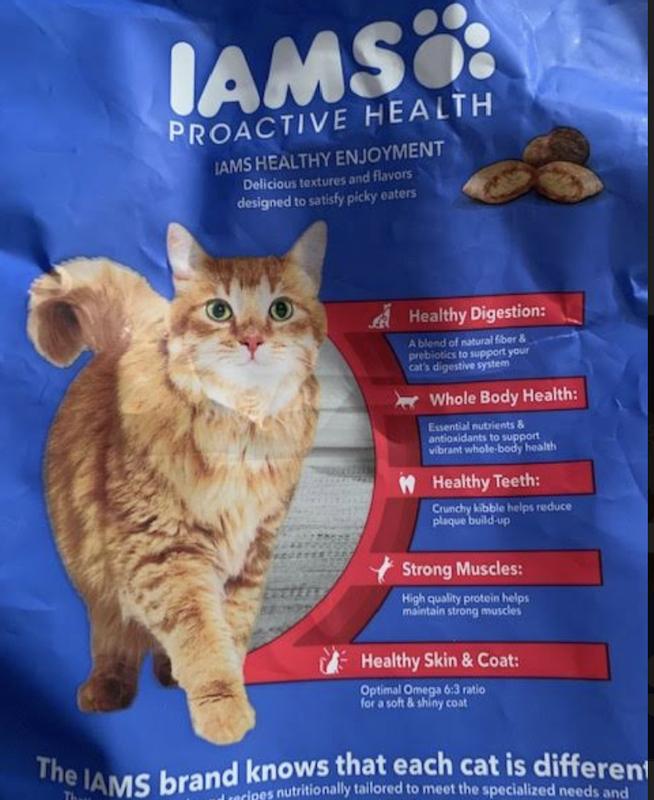 IAMS Healthy Enjoyment Dry Cat Food Chicken Salmon Recipe 6 lb