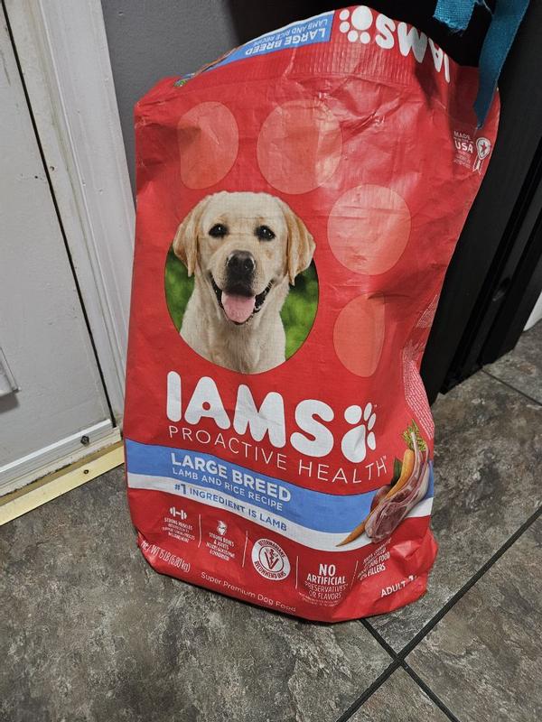 IAMS PROACTIVE HEALTH Large Breed Adult Dry Dog Food Lamb Rice