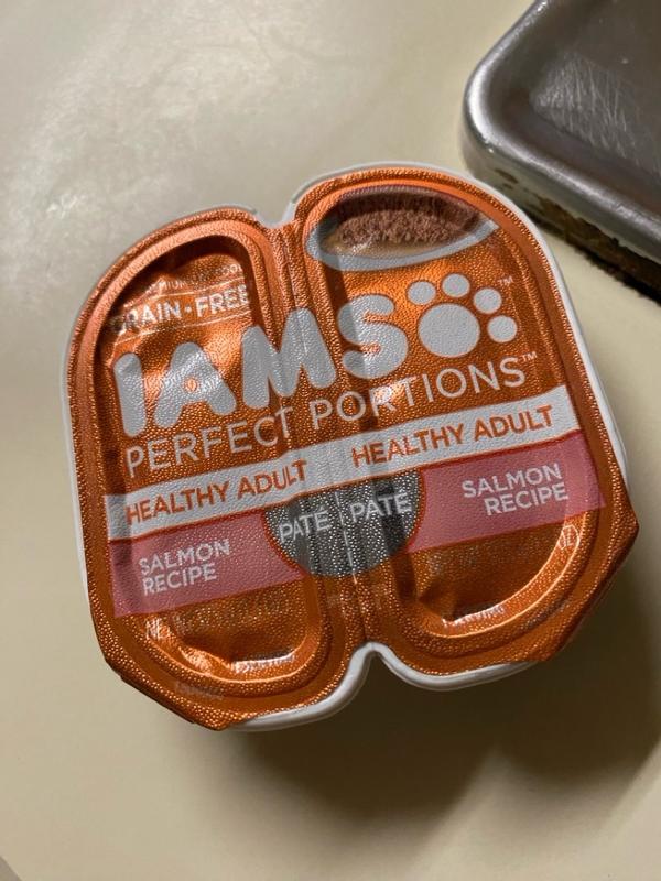 Iams perfect portions salmon 2025