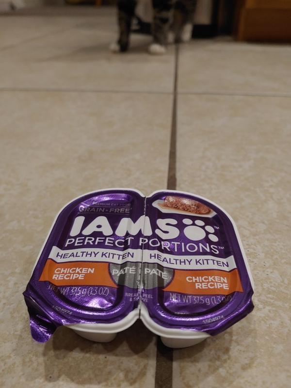 Iams perfect outlet portions kitten