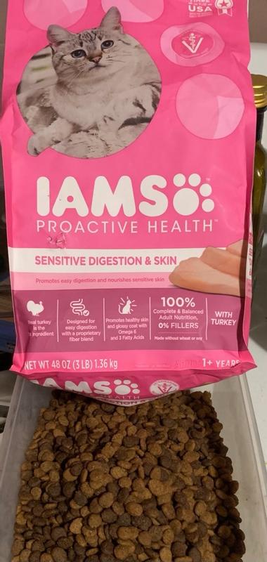 Iams proactive health healthy digestion dry cat outlet food