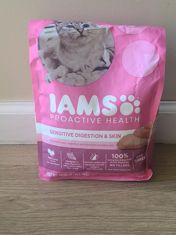 Iams proactive health adult healthy digestion dry cat outlet food