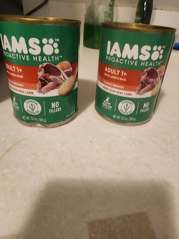 Iams senior canned dog food best sale