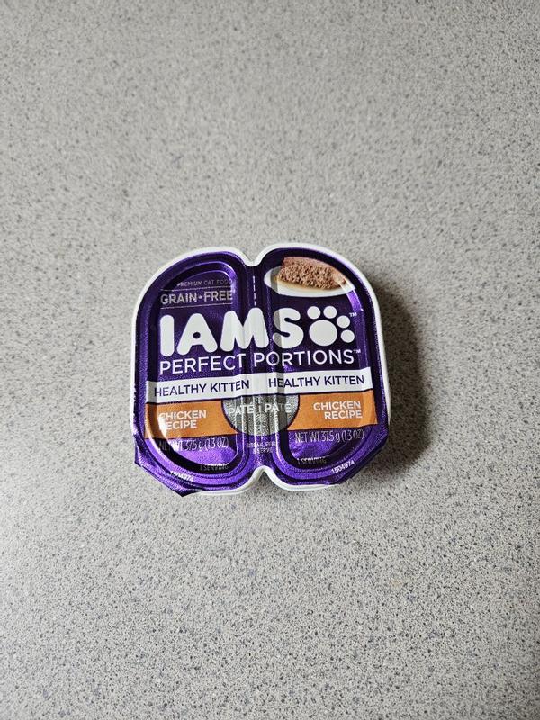 IAMS PERFECT PORTIONS HEALTHY KITTEN PATE CHICKEN RECIPE