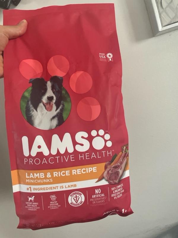 Iams dog food red bag sale