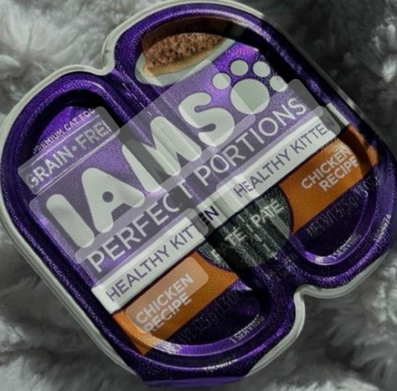 IAMS PERFECT PORTIONS HEALTHY KITTEN PAT CHICKEN RECIPE