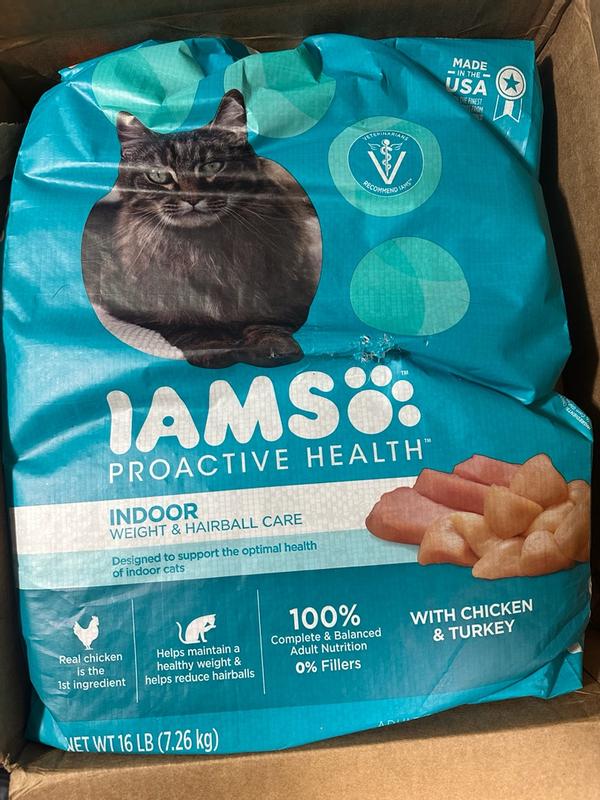 IAMS Proactive Health Indoor Weight Hairball Care Adult Cat Food